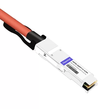 NVIDIA MCA7J65-N005 互換 5 メートル (16 フィート) 800G ツインポート OSFP から 2x400G QSFP112 InfiniBand NDR ブレークアウト アクティブ銅線ケーブル