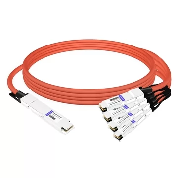 OSFP8-4QSFP112-AC4M 4m (13ft) 800G Twin-port OSFP to 4x200G QSFP112 InfiniBand NDR Breakout Active Copper Cable