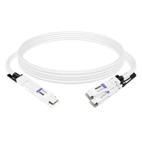 NVIDIA MCP7Y60-H001 Compatible 1m (3ft) 400G OSFP to 2x200G QSFP56 Passive Direct Attach Cable