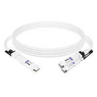 NVIDIA MCP7Y60-H01A Compatible 1.5m (5ft) 400G OSFP to 2x200G QSFP56 Passive Direct Attach Cable