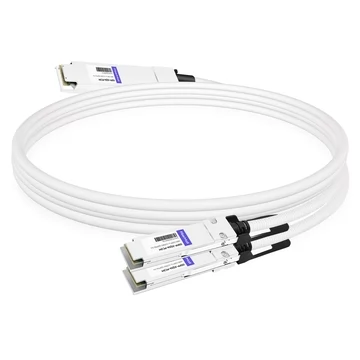 NVIDIA MCP7Y60-H002 Compatible 2m (7ft) 400G OSFP to 2x200G QSFP56 Passive Direct Attach Cable