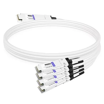 OSFP-4Q56-PC1M 1m (3ft) 400G Twin-port 2x200G OSFP to 4x100G QSFP56 Passive Breakout Direct Attach Copper Cable