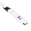 NVIDIA MCP7Y70-H002 Compatible 2m (7ft) 400G Twin-port 2x200G OSFP to 4x100G QSFP56 Passive Breakout Direct Attach Copper Cable