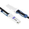 Cisco QDD-4ZQ100-CU1M Compatible 1m (3ft) 400G QSFP-DD to 4x100G QSFP56 PAM4 Passive Breakout Direct Attach Copper Cable