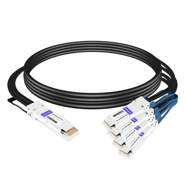 400G QSFP-DD to QSFP56 PAM4 Breakout Cable 1.5m - FiberMall