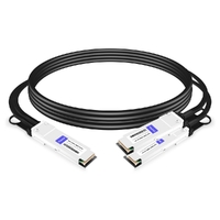 Q56-2Q56-200G-PC1M 1m (3ft) 200G QSFP56 to 2x100G QSFP56 PAM4 Passive Breakout Direct Attach Copper Cable