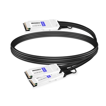 NVIDIA(Mellanox) MCP7H50-H001R30 Compatible 1m (3ft) Infiniband HDR 200G QSFP56 to 2x100G QSFP56 PAM4 Passive Breakout Direct Attach Copper Cable
