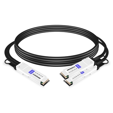 NVIDIA(Mellanox) MCP7H50-H01AR30 Compatible 1.5m (5ft) Infiniband HDR 200G QSFP56 to 2x100G QSFP56 PAM4 Passive Breakout Direct Attach Copper Cable