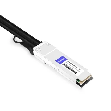 Q56-2Q56-200G-PC2M 2m (7ft) 200G QSFP56 to 2x100G QSFP56 PAM4 Passive Breakout Direct Attach Copper Cable