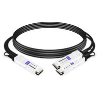 NVIDIA(Mellanox) MCP7H50-H003R26 Compatible 3m (10ft) Infiniband HDR 200G QSFP56 to 2x100G QSFP56 PAM4 Passive Breakout Direct Attach Copper Cable