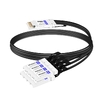 Arista Networks CAB-D-8S-400G-1M Compatible 1m (3ft) 400G QSFP-DD to 8x 50G SFP56 Passive Direct Attach Twinax Copper Breakout Cable
