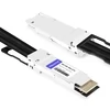 Arista Networks H-D400-4Q100-1M Compatible 1m (3ft) 400G QSFP-DD to 4x100G QSFP28 PAM4 Active Breakout Direct Attach Copper Cable