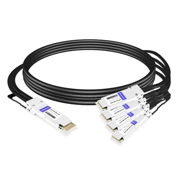 Arista H-D400-4Q100-2M Compatible 400G Breakout DAC | FiberMall