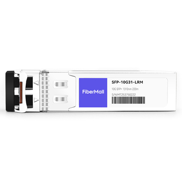 Arista Networks SFP-10G-LRM Compatible 10G SFP+ LRM 1310nm 220m LC MMF DDM Transceiver Module