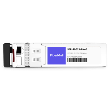 Dell GP-SFP-10GBX-U-40 Compatible 10G BX SFP+ BIDI TX1270nm/RX1330nm 40km LC SMF DDM Transceiver Module