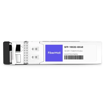 Dell GP-SFP-10GBX-D-40 Compatible 10G BX SFP+ BIDI TX1330nm/RX1270nm 40km LC SMF DDM Transceiver Module