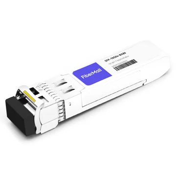 SFP-10G54-BX80 10G BX SFP+ BIDI TX1550nm/RX1490nm 80km LC SMF DDM Transceiver Module