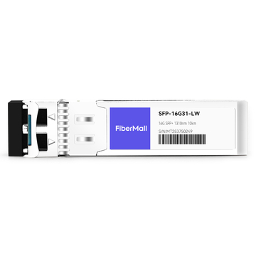 Cisco DS-SFP-FC16G-LW Compatible 16G SFP+ LW 1310nm 10km LC SMF DDM Transceiver Module
