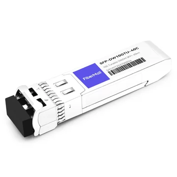 SFP-DW10GTU-40C 10G DWDM Tunable SFP+ 50GHz 1529.55nm~1561.83nm 40km LC SMF DDM Transceiver Module