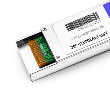 XFP-DW10GTU-40C 10G Tunable DWDM XFP 50GHz 1529.16nm～1568.36nm 40km LC SMF DDM Transceiver Module