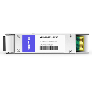 Cisco XFP-10G-BX40U-I Compatible 10G BX BIDI XFP TX1270nm/RX1330nm 40km LC SMF DDM Transceiver Module