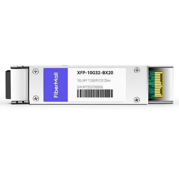 Juniper EX-XFP-10GE-BX32-20 Compatible 10G BX BIDI XFP TX1330nm/RX1270nm 20km LC SMF DDM Transceiver Module