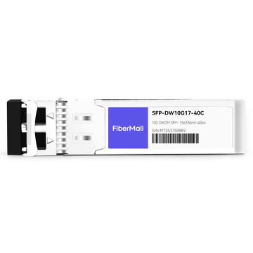 HPE DWDM-SFP10G-63.86-40 Compatible 10G DWDM SFP+ C17 100GHz 1563.86nm 40km LC SMF DDM Transceiver Module