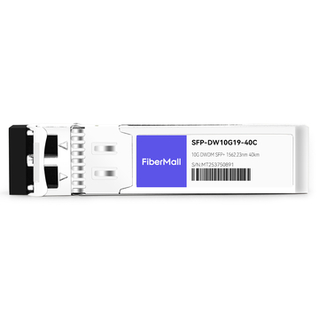 Extreme DWDM-SFP10G-62.23 Compatible 10G DWDM SFP+ C19 100GHz 1562.23nm 40km LC SMF DDM Transceiver Module