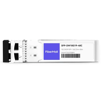 Netgear DWDM-SFP10G-62.23 Compatible 10G DWDM SFP+ C19 100GHz 1562.23nm 40km LC SMF DDM Transceiver Module