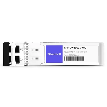 Arista Networks SFP-10G-DW-58.17 Compatible 10G DWDM SFP+ C24 100GHz 1558.17nm 40km LC SMF DDM Transceiver Module