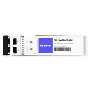 MRV SFP-10GDWER-27 Compatible 10G DWDM SFP+ C27 100GHz 1555.74nm 40km LC SMF DDM Transceiver Module