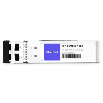 H3C DWDM-SFP10G-47.71-40 Compatible 10G DWDM SFP+ C37 100GHz 1547.71nm 40km LC SMF DDM Transceiver Module