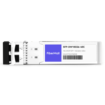H3C DWDM-SFP10G-32.68-40 Compatible 10G DWDM SFP+ C56 100GHz 1532.68nm 40km LC SMF DDM Transceiver Module