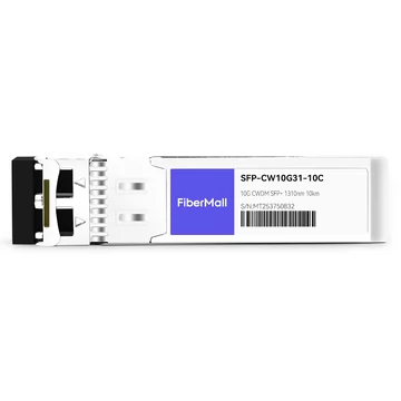 Cisco CWDM-SFP10G-1310-10 Compatible 10G CWDM SFP+ 1310nm 10km LC SMF DDM Transceiver Module