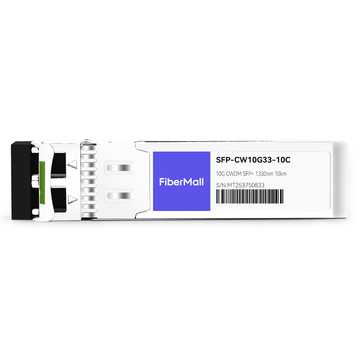 SFP-CW10G33-10C 10G CWDM SFP+ 1330nm 10km LC SMF DDM Transceiver Module