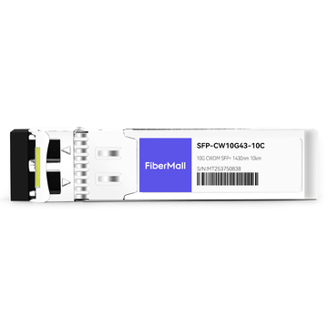 SFP-CW10G43-10C 10G CWDM SFP+ 1430nm 10km LC SMF DDM Transceiver Module