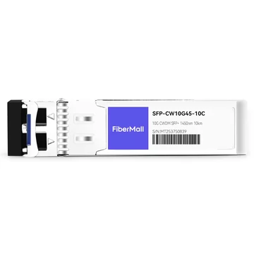 SFP-CW10G45-10C 10G CWDM SFP+ 1450nm 10km LC SMF DDM Transceiver Module