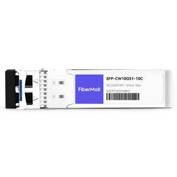 Cisco CWDM-SFP10G-1510-10 Compatible 10G CWDM SFP+ 1510nm 10km LC SMF DDM Transceiver Module