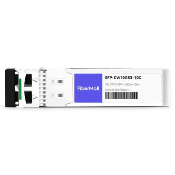 SFP-CW10G53-10C 10G CWDM SFP+ 1530nm 10km LC SMF DDM Transceiver Module