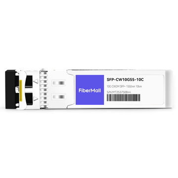 Cisco CWDM-SFP10G-1550-10 Compatible 10G CWDM SFP+ 1550nm 10km LC SMF DDM Transceiver Module