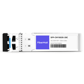 SFP-CW10G35-20C 10G CWDM SFP+ 1350nm 20km LC SMF DDM Transceiver Module