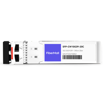SFP-CW10G39-20C 10G CWDM SFP+ 1390nm 20km LC SMF DDM Transceiver Module