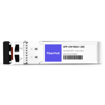 Brocade XBR-SFP10G1410-20 Compatible 10G CWDM SFP+ 1410nm 20km LC SMF DDM Transceiver Module