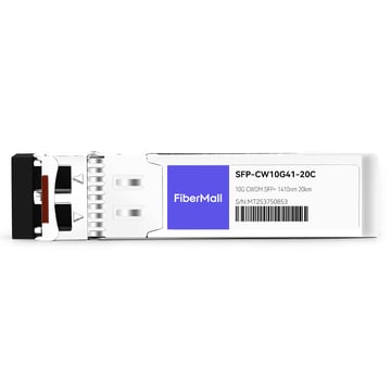 SFP-CW10G41-20C 10G CWDM SFP+ 1410nm 20km LC SMF DDM Transceiver Module