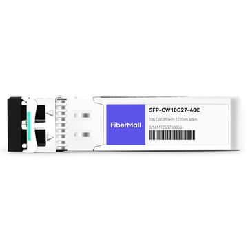 Dell 430-4585-CW27 Compatible 10G CWDM SFP+ 1270nm 40km LC SMF DDM Transceiver Module