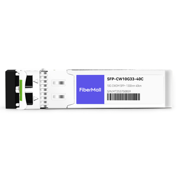 H3C CWDM-SFP10G-1330-40 Compatible 10G CWDM SFP+ 1330nm 40km LC SMF DDM Transceiver Module
