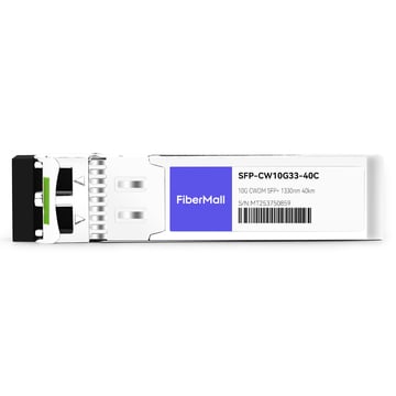 SFP-CW10G33-40C 10G CWDM SFP+ 1330nm 40km LC SMF DDM Transceiver Module