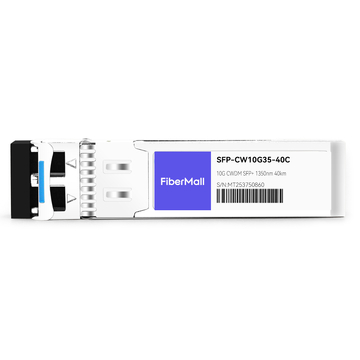 Palo Alto Networks PAN-SFP-PLUS-ER-CW35 Compatible 10G CWDM SFP+ 1350nm 40km LC SMF DDM Transceiver Module