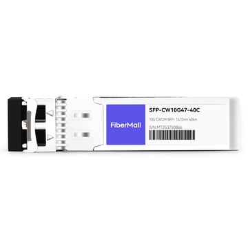 Ciena CWDM-SFP10G-1470 Compatible 10G CWDM SFP+ 1470nm 40km LC SMF DDM Transceiver Module