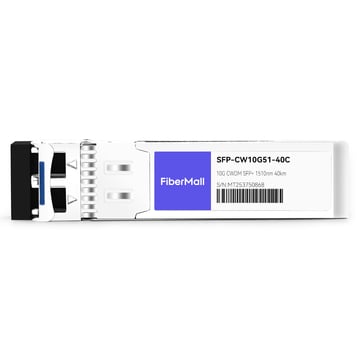 Cisco CWDM-SFP10G-1510 Compatible 10G CWDM SFP+ 1510nm 40km LC SMF DDM Transceiver Module